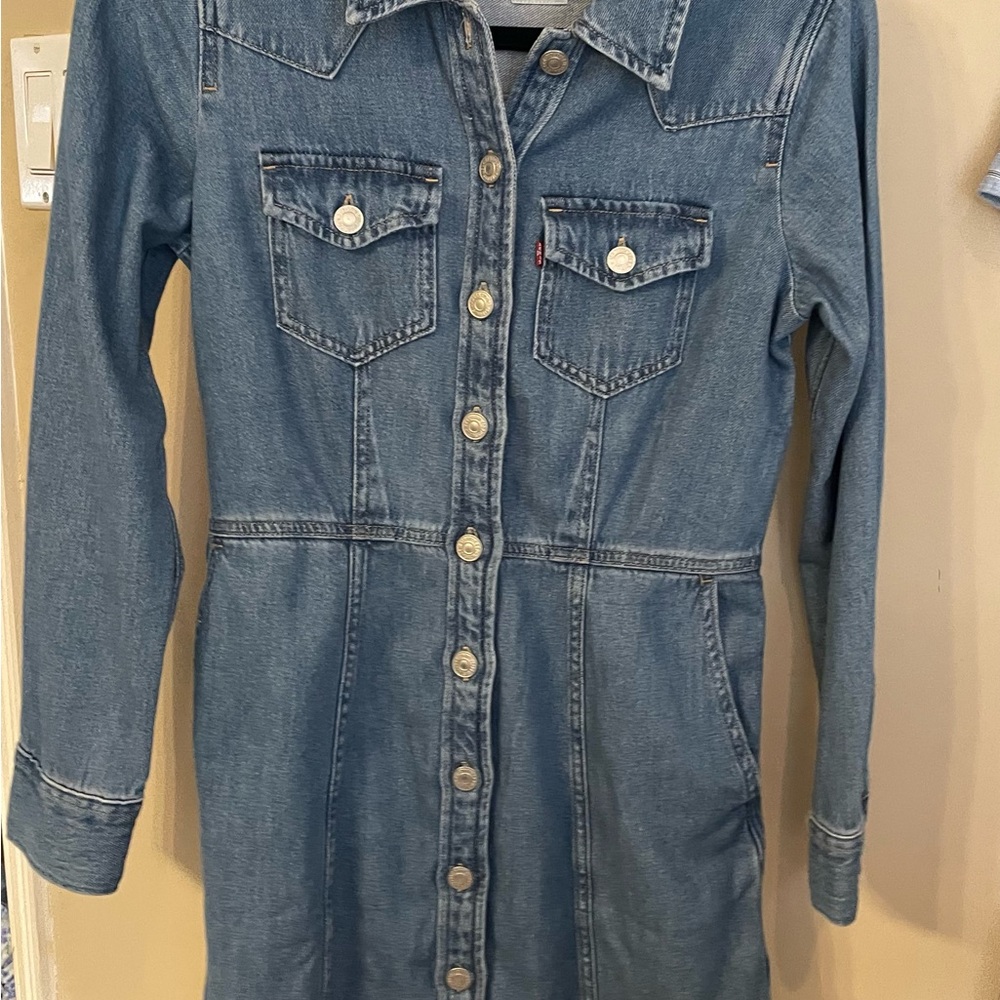 Levi's Blue Denim Dress